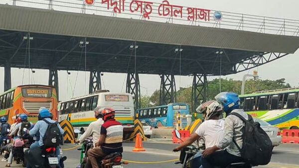 একদিনে প্রায় ৫ কোটি টাকা টোল আদায়ের রেকর্ড পদ্মা সেতুর