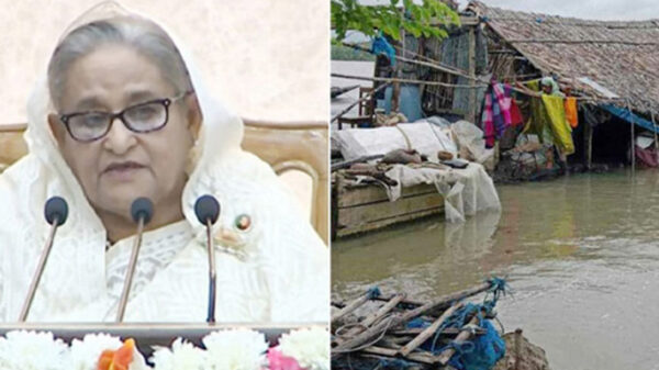 ঘূর্ণিঝড় রিমাল: দুর্গত এলাকা পরিদর্শন করলেন প্রধানমন্ত্রী