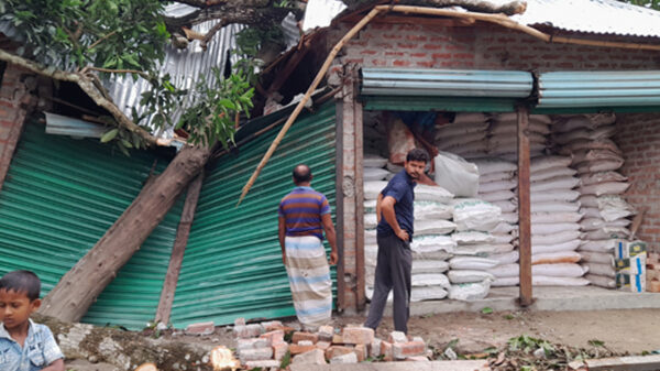 ঠাকুরগাঁওয়ে ১২ মিনিটের ঝড়ে লণ্ডভণ্ড ২০ গ্রাম, নিহত ৩