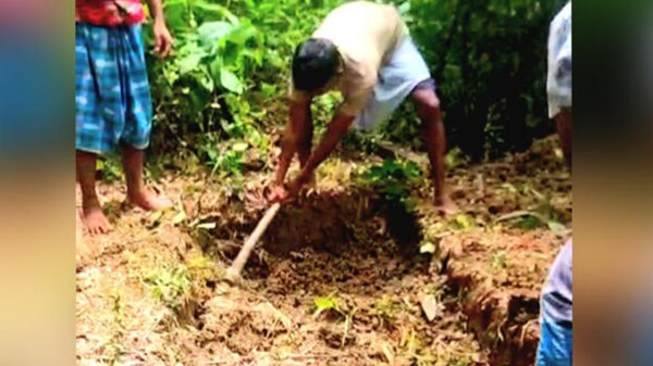 দাফনের সাড়ে ৪ মাস পর গৃহবধূর লাশ উত্তোলন