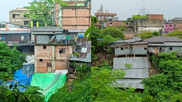 কাপ্তাইয়ে টানা বৃষ্টিতে পাহাড় ধসের শঙ্কা, ঝুঁকিতে ৫০০ পরিবার