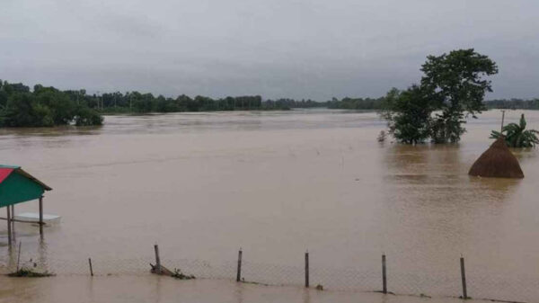 কুমিল্লার গোমতীর পানি বিপৎসীমার ৭০ সেন্টিমিটার ওপরে