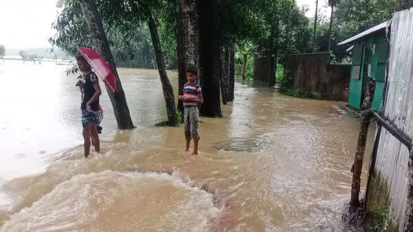 ফেনীতে নদীর পানি বিপৎসীমার ওপরে, ১৫ গ্রাম প্লাবিত