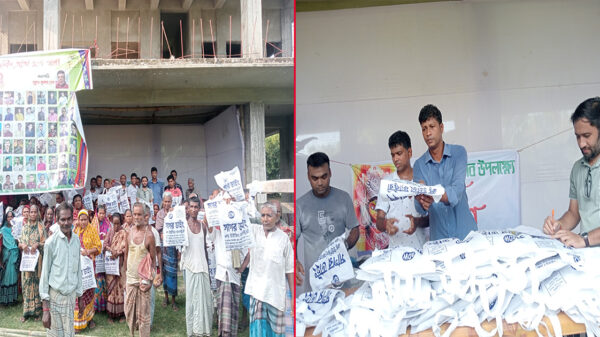 ১৩ জেলার অসচ্ছলদের শারদ উপহার দিলো 'সনাতন বন্ধুরা'