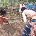 ফরিদপুরে ছাত্র আন্দোলনে নিহত বাসচালক সামচুরের মরদেহ উত্তোলন