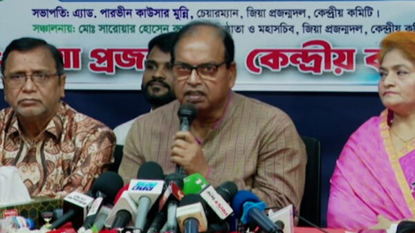 সরকারকে নির্বাচনের তারিখ ঘোষণা করার আহ্বান বিএনপির