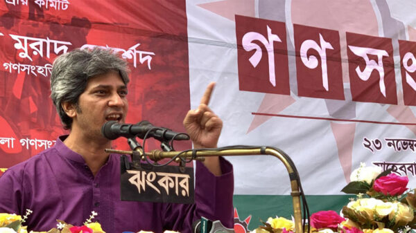 বাংলাদেশে নতুন রাজনৈতিক বন্দোবস্ত লাগবে: জোনায়েদ সাকি 