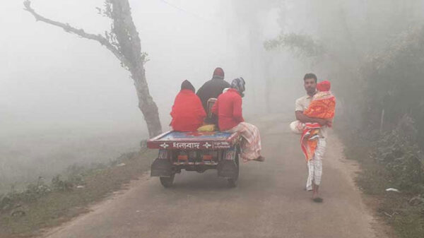 পঞ্চগড়ে আবারও ১০ ডিগ্রির নিচে নামল তাপমাত্রা