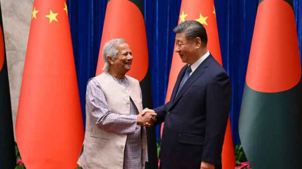 অধ্যাপক ইউনূসকে দৃঢ় সমর্থন চীনা প্রেসিডেন্টের