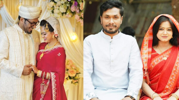 বিয়ে করলেন অভিনয়শিল্পী জামিল ও মুনমুন