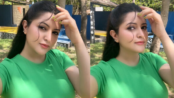 মোহনীয় অবতারে পরীমণি!