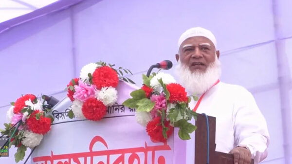 যারা দেশকে ভালোবাসে তারা দেশ ছেড়ে পালায় না জামায়াত আমির