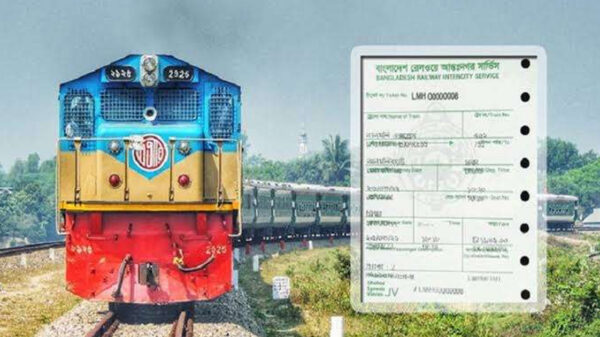 আজ ১ জুনের ট্রেনের টিকিট বিক্রি