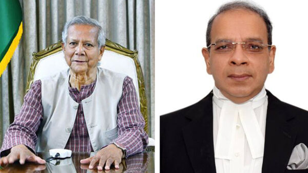 প্রধান উপদেষ্টার সঙ্গে বৈঠক করেছেন প্রধান বিচারপতি