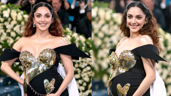 বেবিবাম্প নিয়েই লাল গালিচায় হাঁটলেন কিয়ারা