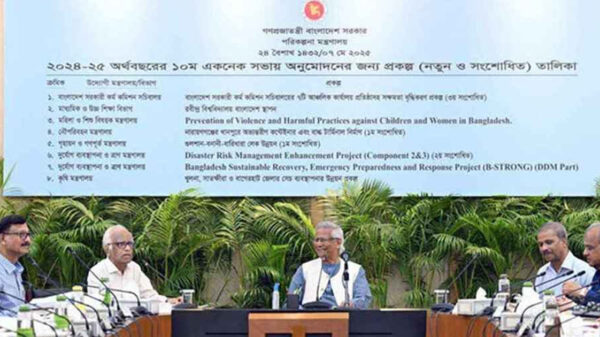 ৩ হাজার ৭৫৬ কোটি টাকার ৯ প্রকল্প অনুমোদন পেল একনেকে