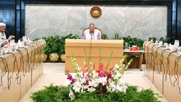 উপদেষ্টা পরিষদের বৈঠকে প্রস্তাবিত বাজেট অনুমোদন