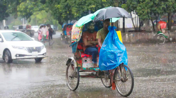 লঘুচাপের প্রভাবে টানা ৩ দিন বৃষ্টিপাতের পূর্বাভাস
