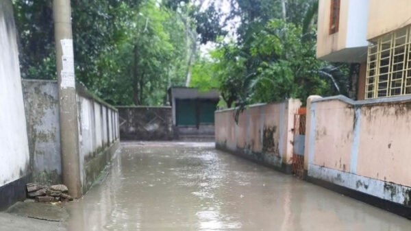 সাতক্ষীরায় টানা বৃষ্টিতে বিপর্যস্ত জনজীবন