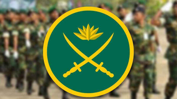 যুদ্ধবিমান বিধ্বস্তের ঘটনায় সেনাবাহিনীর সংবাদ বিজ্ঞপ্তি
