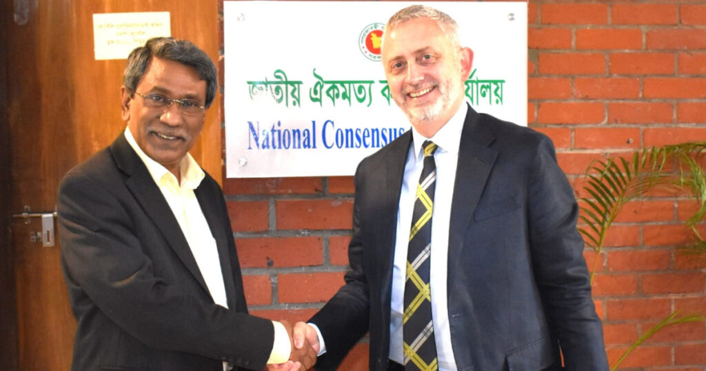 আলী রীয়াজের সঙ্গে মাইকেল মিলারের বৈঠক