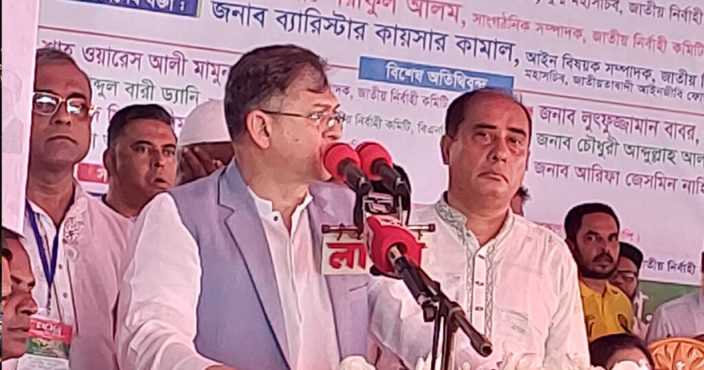 আল্লাহ ছাড়া কেউ এই নির্বাচন ঠেকাতে পারবে না: সালাহউদ্দিন