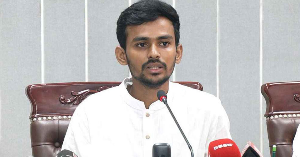 চাঁদাবাজিতে আমার সংশ্লিষ্টতা নেই