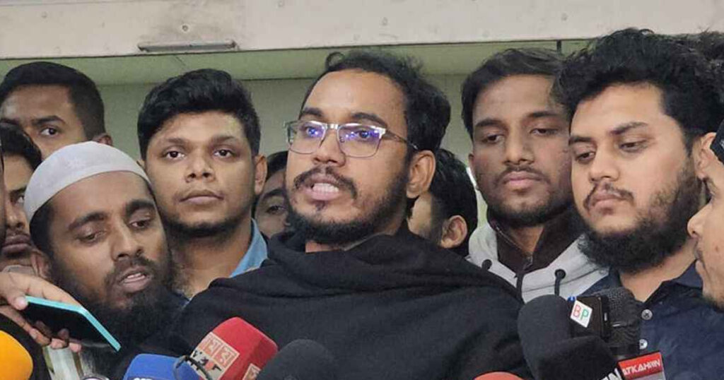 বর্তমান সংবিধানের ভিত্তিতে নির্বাচন হলে অংশ নেবে না এনসিপি: হান্নান মাসউদ