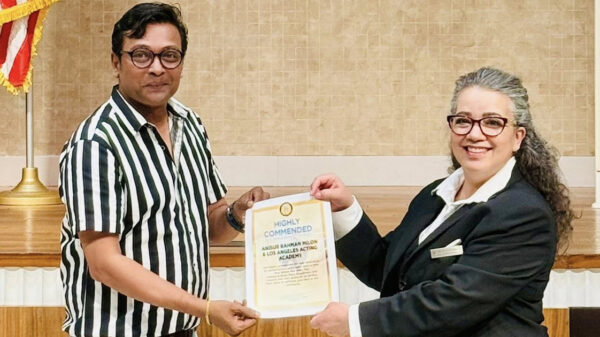 যুক্তরাষ্ট্রে বড় সম্মাননা পেলেন অভিনেতা মিলন