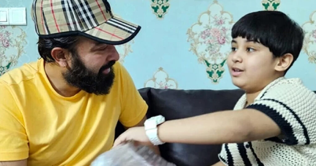 শাকিবের স্টোরিতে বড় ছেলে আব্রাম খান জয়