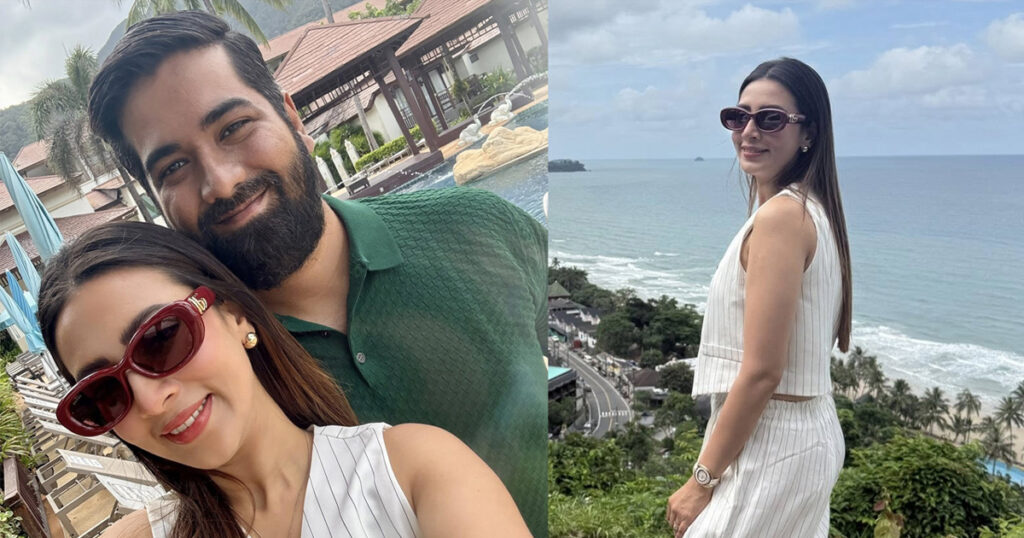 স্বামীকে নিয়ে থাইল্যান্ডের সাগর-পাহাড়ে মিম