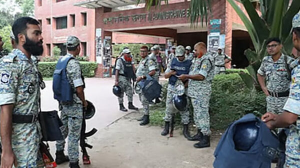 জাকসু নির্বাচন ঘিরে ক্যাম্পাসে নিরাপত্তা জোরদার