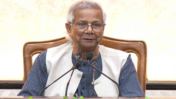 তরুণদের সম্মিলিত প্রচেষ্টায় বাংলাদেশ মাথা উঁচু করে দাঁড়াবে: প্রধান উপদেষ্টা