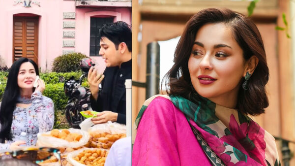 রাফসানের সঙ্গে ফুসকা খাচ্ছেন হানিয়া আমির