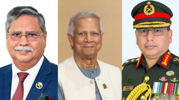 রাষ্ট্রপতি ও প্রধান উপদেষ্টার সঙ্গে সেনাপ্রধানের সাক্ষাৎ