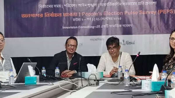 ৭৮ শতাংশের বেশি মানুষ অন্তর্বর্তী সরকারের কার্যক্রমে সন্তুষ্ট: জরিপ