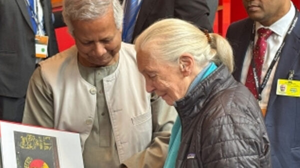 ড. জেন গুডলের মৃত্যুতে প্রধান উপদেষ্টার শোক