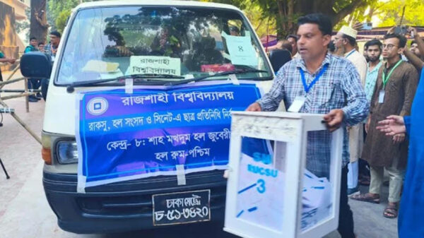 ভোটগ্রহণ শেষে চলছে ভোট গণনা