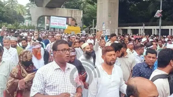 শাহবাগ ব্লকেড শিক্ষকদের