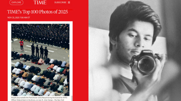 টাইম ম্যাগাজিনে বাংলাদেশির তোলা নামাজের ছবি