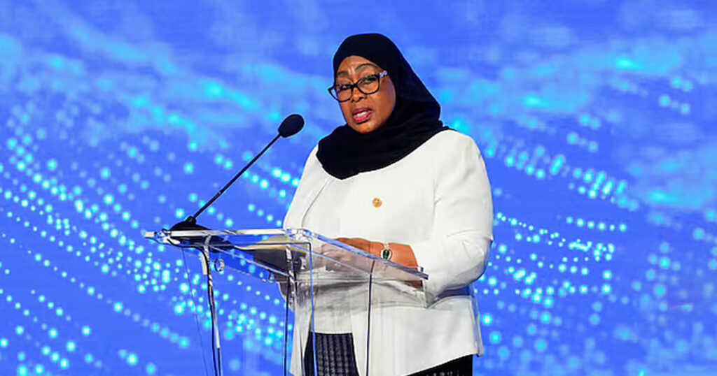 তানজানিয়ার প্রেসিডেন্ট সামিয়া হাসান