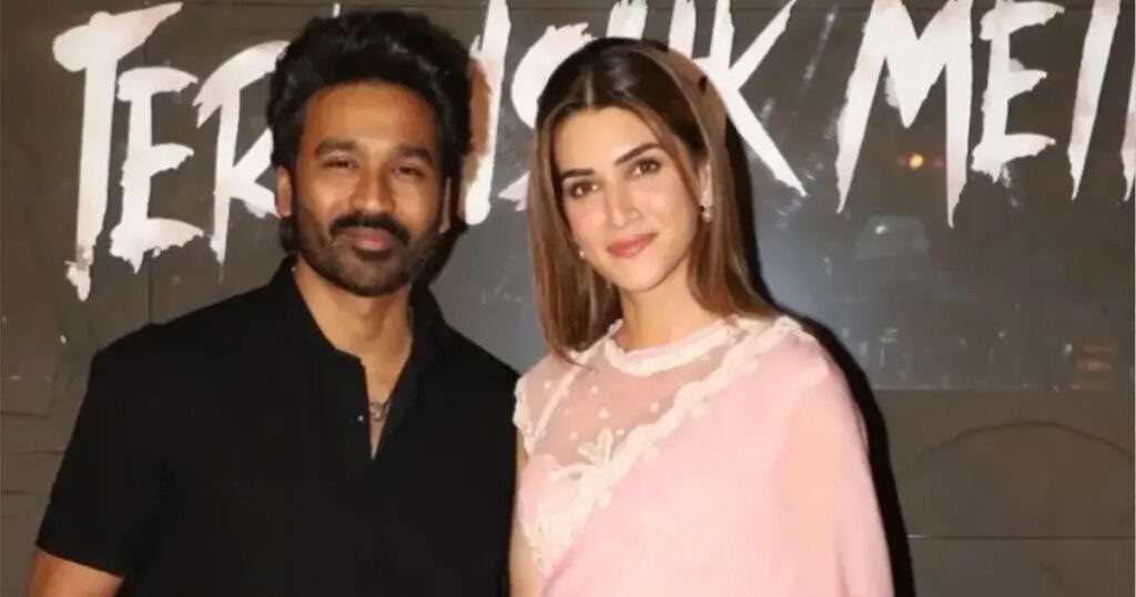 ধানুশ একজন অসাধারণ অভিনেতা: কৃতি শ্যানন