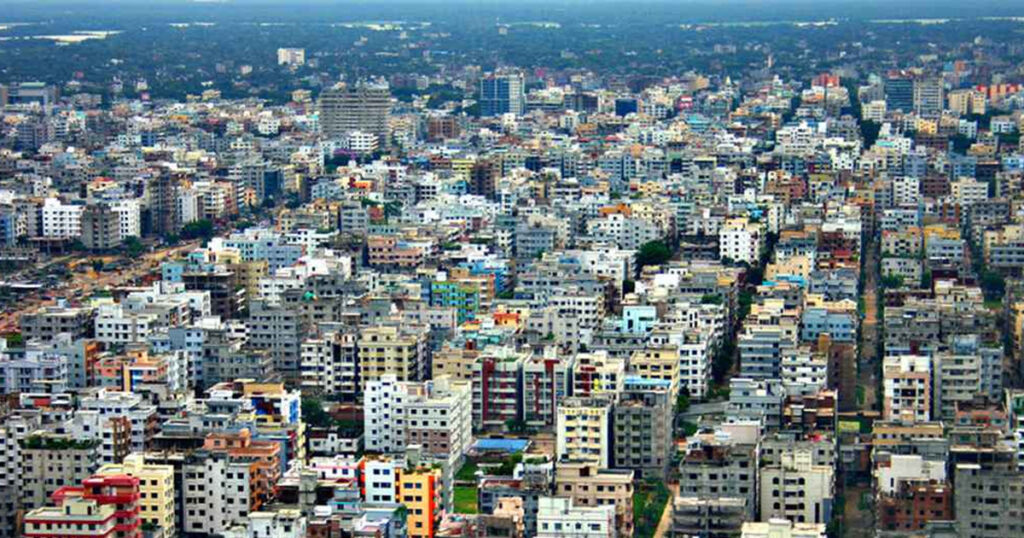 বিশ্বের দ্বিতীয় বৃহৎ শহরে পরিণত হলো ঢাকা