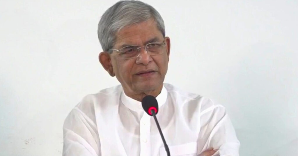 মির্জা ফখরুল