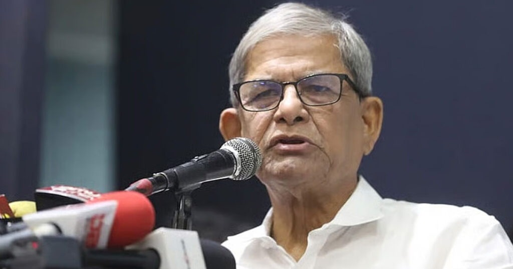 মির্জা ফখরুলের ক্ষোভ ও নিন্দা