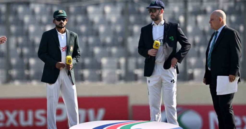 মুশফিকের শততম টেস্টে টস জিতে ব্যাটিংয়ে বাংলাদেশ