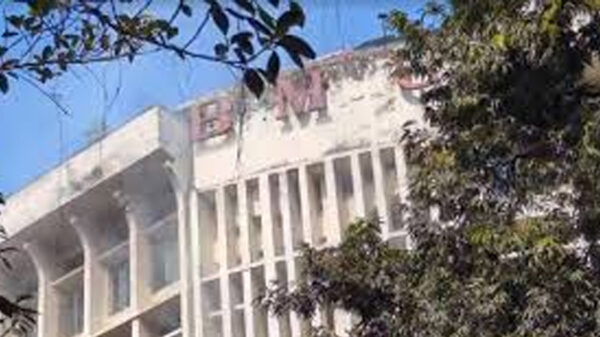 পিজি হাসপাতালে আগুন