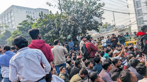 ইসিতে ছাত্রদলের প্রতিবাদ ও ঘেরাও কর্মসূচি