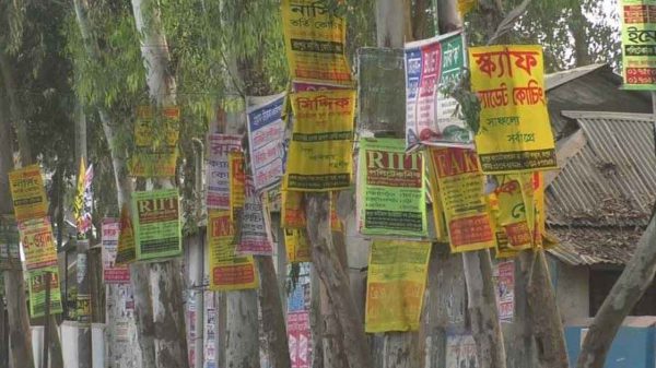 এবার গাছে পেরেক লাগালে দিতে হবে জরিমানা