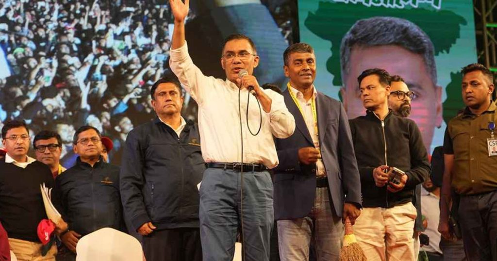 জয়ী হলে সবার আগে জলাবদ্ধতা সমস্যার সমাধান করা হবে, উত্তরায় তারেক রহমান